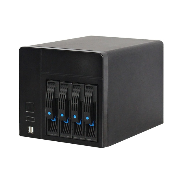 China Oem Cost-Effective Customized iptv Home Family Cloud Storage 4bays Mini-itx Nas Server
