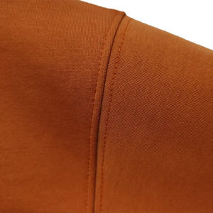 Coton de luxe personnalisé brodé pour hommes poids lourd coupe régulière mode Streetwear pull à capuche pour l'automne - Product Image 5