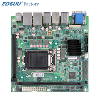 Nueva Placa Base Mini PC ATX de un Solo Canal SATA Intel Skylake LGA1151 DDR4 16GB 14USB 10COM para Servidor y Estación de Trabajo