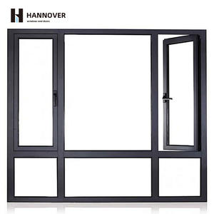 Fenêtre à battant en aluminium à triple vitrage ultra-étanche, conforme à la norme maison passive - Product Image 1