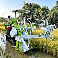 Moissonneuse-batteuse à riz pour la récolte du maïs, des pommes de terre et des feuilles de thé, entraînement par engrenages de tracteur avec moteur et composants essentiels du moteur