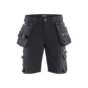 BLAKLADER - 198816449899C44 Craftsman shorts 4-way stretch X1900 Dark <b>grey</b>/Black - EAN 7330509697771 <b>WORK</b> <b>TROUSERS</b> <b>WORK</b> SHORTS - Product Image 1