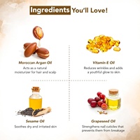 Huiles Végétales Biologiques Sans Hexane, Pressées à Froid, Non Raffinées, Pures, Huile d'Argan Marocaine 100% Pure