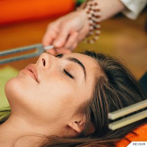 Chất lượng cao Y Tế công cụ Chẩn đoán Hợp kim nhôm 128Hz 256Hz 512Hz tần số Chakra chỉnh Ngã Ba âm thanh chữa bệnh trị liệu DS06 - Product Image 3