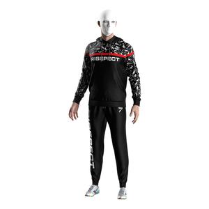 Pantalon de survêtement personnalisé en polyester épais pour homme – Idéal pour le sport et le streetwear - Product Image 5