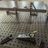 Nouvelle équerre de soudage robuste à 90 degrés en fonte en forme de L pour table de soudage et renforcement de cadre