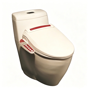 Siège de bidet intelligent à pression d'eau réglable avec fonction lavage pour toilettes - Product Image 1