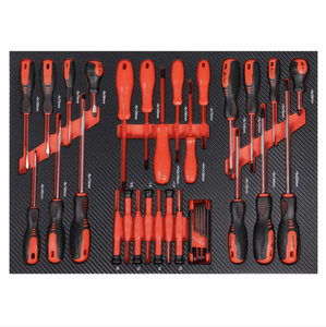 <span class=keywords><strong>2025</strong></span> CE chuyên nghiệp cách điện 36-Piece Screwdriver Set tùy chỉnh OEM dụng cụ cầm tay cho hội thảo sử dụng 1-year EVA carton trường hợp - Product Image 1