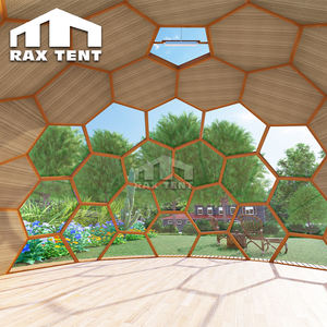 RAXTENT 6M Glamping Glass Dome House Tent Kits <span class=keywords><strong>para</strong></span> Stargazing Camping Cabin - Product Image 6