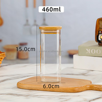 500 800 1200ml bouchon de couvercle en liège couvercle de bocal de stockage verre Borosilicate noël Vintage luxe espace Transparent décontracté bébé