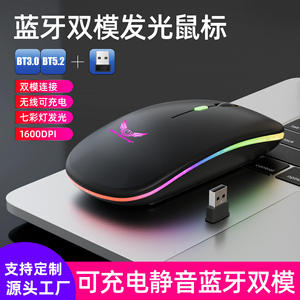 Ratón Inalámbrico Zerooate M60 2.4G Bluetooth Recargable, Delgado y Silencioso para Oficina y Computadora con Cable Tipo C - Product Image 4