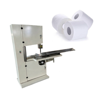 Machine automatique à haute efficacité pour le rembobinage de papier toilette domestique avec cœur de commande PLC