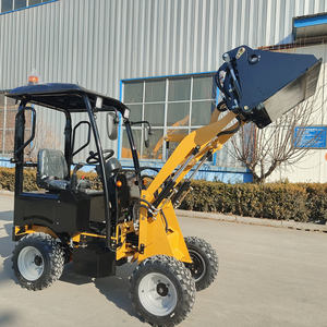 Многофункциональный мини-Электрический Компактный малый погрузчик 500 кг CE EPA Передняя Лопата фронтальный погрузчик - Product Image 2