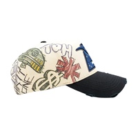 Casquette de baseball Sombrero G5 style urbain motif Dobby détail strass design graffiti - Casquettes personnalisées 31 HATS PAGE 31