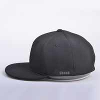 Gorras de Hip Hop à 6 panneaux, casquette à rabat ajustée avec Logo personnalisé, chapeaux pour hommes, vente en gros