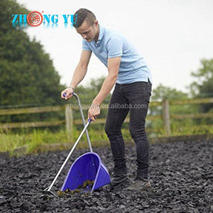 Cuillère à <span class=keywords><strong>fumier</strong></span> de cheval Stable Mate PP avec râteau en métal Nouvelle condition Élimine efficacement les excréments pour faciliter le nettoyage des fermes - Product Image 6