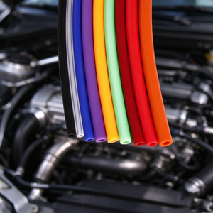 Tubo Flessibile in Gomma Siliconica Resistente al Calore <span class=keywords><strong>per</strong></span> Aria e Acqua 5mm 6mm 8mm Linea di Vuoto <span class=keywords><strong>per</strong></span> Radiatore Auto - Product Image 1