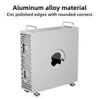 Support de châssis en métal Mini boîtier en alliage d'aluminium Mini M4 Support de boîtier pour Mac Mini M4