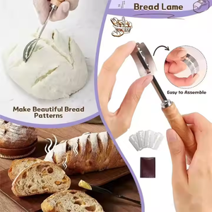 Juego de cesta de prueba de masa fermentada de silicona de 8 piezas <span class=keywords><strong>Kit</strong></span> de inicio plegable con caja de regalo | Ideal para panaderos y Chefs caseros - Product Image 5