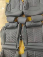 Vente en gros d'usine, housses de siège de haute qualité pour Audi Rs4 Rs3 et Rs5, remplacement de sièges avec cuir Napa noir