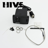 Préamplificateur d'égaliseur 3 bandes HIVE pour ukulélé, système de micro piezoélectrique haute sensibilité UK-2000 pour égaliseur de ukulélé