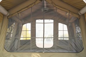 Tente gonflable en coton pour l'extérieur, quatre saisons, deux pièces, pour le camping - Product Image 6