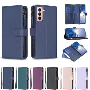 Custodia in pelle a portafoglio con Slot per schede multifunzione per <span class=keywords><strong>Samsung</strong></span> <span class=keywords><strong>Galaxy</strong></span> <span class=keywords><strong>S23</strong></span> <span class=keywords><strong>Plus</strong></span> S22 Ultra A24 4G A34 5G A54 A14 A23 A73 A13 Cover - Product Image 2
