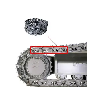 China Leverancier Hoge Kwaliteit Track Link Ketting Voor Graafmachine Pc400 Pc300 Pc200 Track Chain Prijs