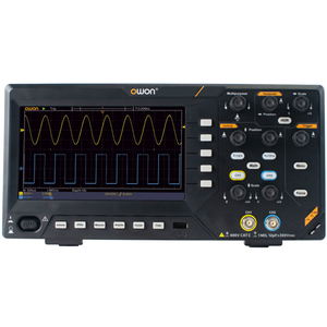 Osciloscopio Digital DPO de 2 Canales SDS220 de 200MHz, Generador de 25MHz, 1 GSa/s, Memoria de 20Mpts, Resolución de 8 Bits, 1 Año de Garantía - Product Image 1