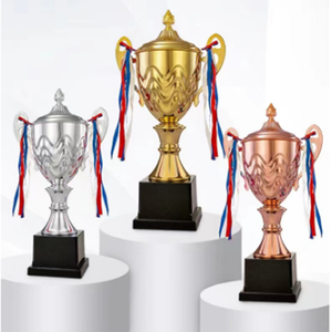 Thể thao cuộc họp sáng tạo tùy chỉnh thế giới toàn cầu cao cấp kim loại <span class=keywords><strong>3D</strong></span> bức tượng nhỏ mạ vàng di động UV in cúp cup - Product Image 4