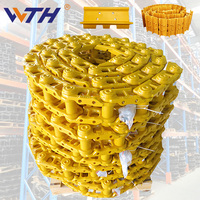 Chaîne de chenille pour engins Fiat Allis Fl14C Fl4 Fl6 Fd7 Fd20 Td15 Td15C Td25 Td6, maillon de chenille 450J Fl6 Fl8