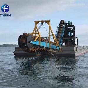 Drague à chaîne diesel ETERNE de haute qualité avec une <span class=keywords><strong>profondeur</strong></span> de dragage de 14 m et une capacité de 300 m/h pour la prospection aurifère - Product Image 3