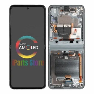 Écran AMOLED pliable de remplacement IPARTS pour <span class=keywords><strong>SAMSUNG</strong></span> GALAXY Z FLIP3 5G <span class=keywords><strong>Flip</strong></span> 3 SM-F711B, écran tactile avec cadre, assemblage OEM - Product Image 1