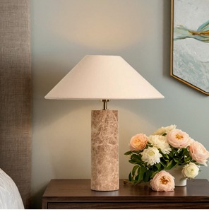 Bắc Âu trang trí nội thất thiết kế travertine cạnh giường ngủ nhà hàng khách sạn trang trí đèn bàn bằng đá cẩm thạch - Product Image 1