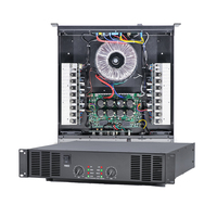 Amplificateur de puissance professionnel 2 canaux de classe H 2U en métal de bonne qualité, série CA6+/CA9+/CA10+/CA12+, portable et durable
