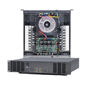 Amplificador de Potencia de Clase H 2U de Buena Calidad, Serie CA6+/CA9+/CA10+/CA12+, Amplificador de Audio Profesional de 2 Canales de Alta Potencia - Product Image 1