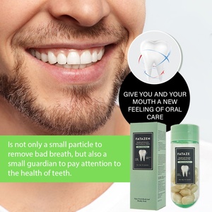 FATAZEN Care Dentifrice buccal Brosse à dents Nettoyage convivial Soins bucco-dentaires sans marque privée Blanchiment des dents Comprimés à la menthe Rince-bouche - Product Image 3