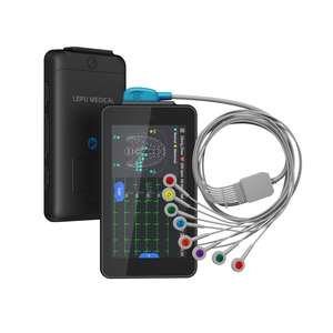 Électrode portable intelligente pour ECG, enregistreur <span class=keywords><strong>Holter</strong></span> portable à 12 canaux, moniteur ECG - Product Image 3