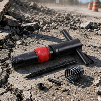 Marteau-piqueur pneumatique multifonctionnel G20 0,63 Mpa, piqueur pneumatique portatif pour le creusement de abris anti-aériens