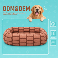 Coussin orthopédique pour chien avec support en mousse à mémoire de forme haute densité pour les acheteurs, importateurs et distributeurs de marques d'articles pour animaux de compagnie