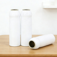 Flacon pulvérisateur vide en aluminium rechargeable pour cosmétiques, vente en gros, pour parfum