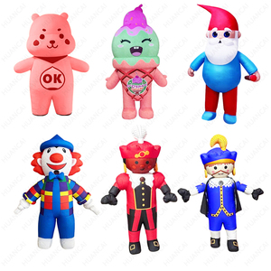 Customized Inflatable Mascot Costume Walking <strong>Animal</strong> Infla Dinosaur Suit Brand Advertising Outdoor Trade Show Inflatable Tube <strong>Man</strong> - Product Image 4