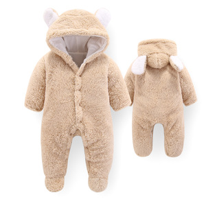 Monos de Forro Polar para Bebés Recién Nacidos Unisex, Ecológicos, Suaves, 100% Algodón, Cálidos para Invierno - Product Image 3