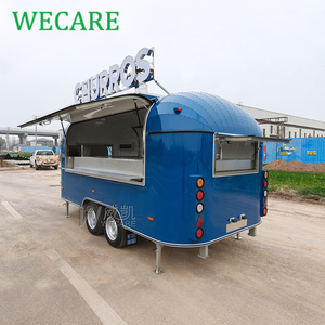 Wecare Compra <span class=keywords><strong>Remolque</strong></span> de Comida <span class=keywords><strong>Pequeño</strong></span> de 4.5m, Totalmente Equipado, Mini Carrito de Comida Móvil para Negocios de Comida Callejera - Product Image 4