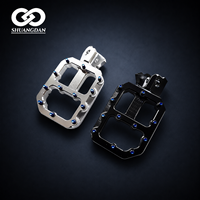 Reposapiés Anchos de Aluminio CNC SD, Reposapiés Reforzados para Bicicleta Eléctrica Tuttio con Servicio de Logotipo Personalizado