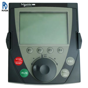 รีโมทกราฟิกเทอร์มินัล VW3A1101 ของแท้ใหม่  Altivar 240 x 160 พิกเซล IP54 แผงควบคุมอินเวอร์เตอร์ - Product Image 1