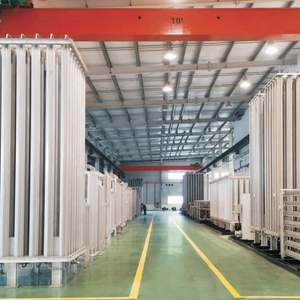 100Nm3/H 16.5MPa Tipo vertical Nitrógeno líquido criogénico Vaporizador de aire ambiente - Product Image 5