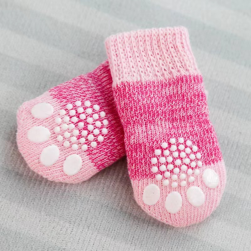 Factory Selling Nice Quality Cute Pet Socks Multi-Pattern Dog Socks Warm Accessories For Pet Dog Cat