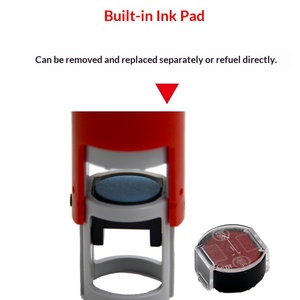 Matériaux plastiques authentiques pour tampons auto-encreurs série 4612 - Product Image 3