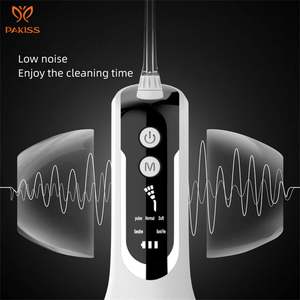 Custom Oral Care Appliances High <b>Water</b> Pressure 5 Modes 300ML USB Portable Household Dental Irrigator Oral Cleaner <b>Water</b> <b>Flosser</b> - Product Image 4